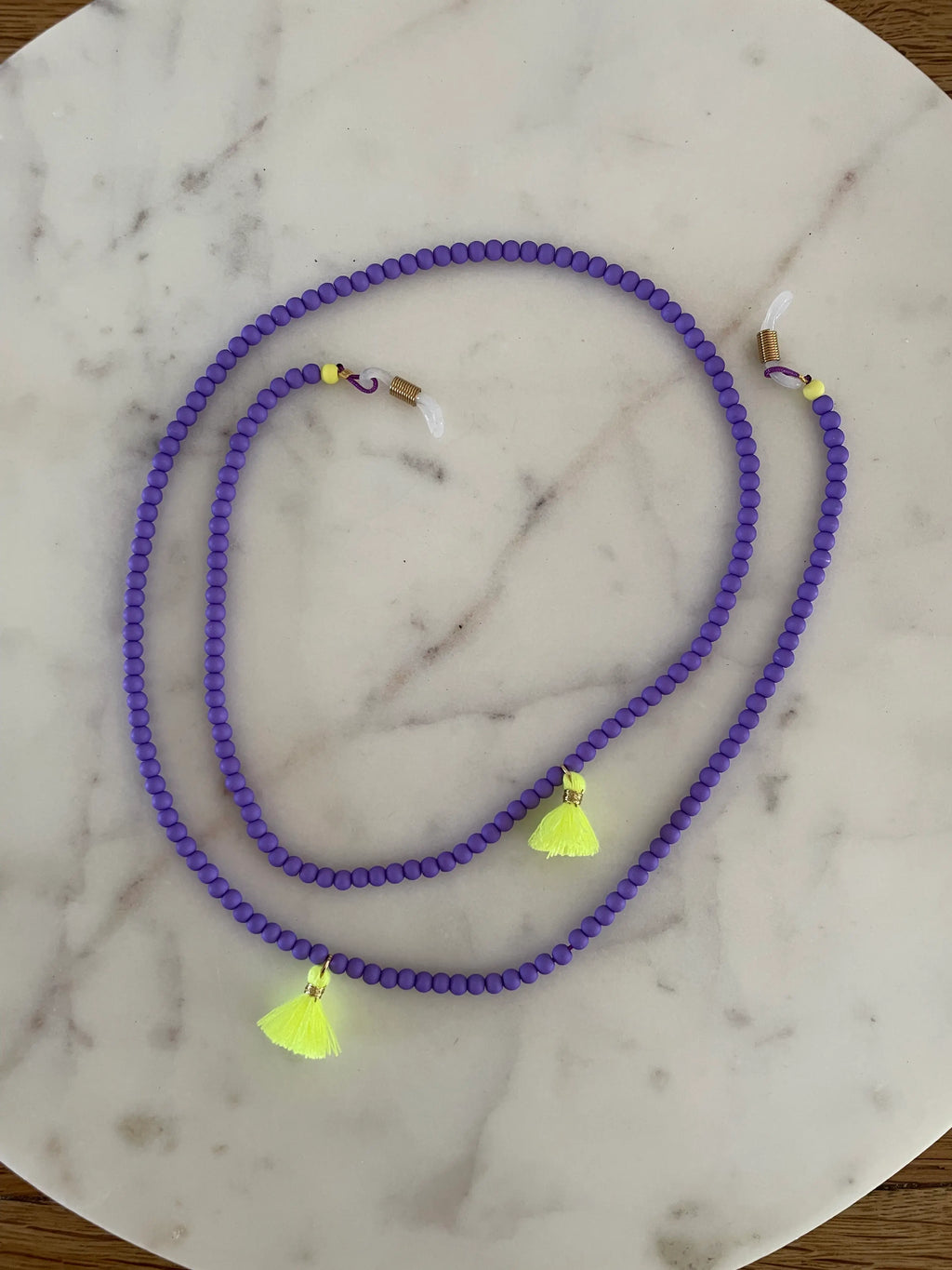 Brillenkette Lila