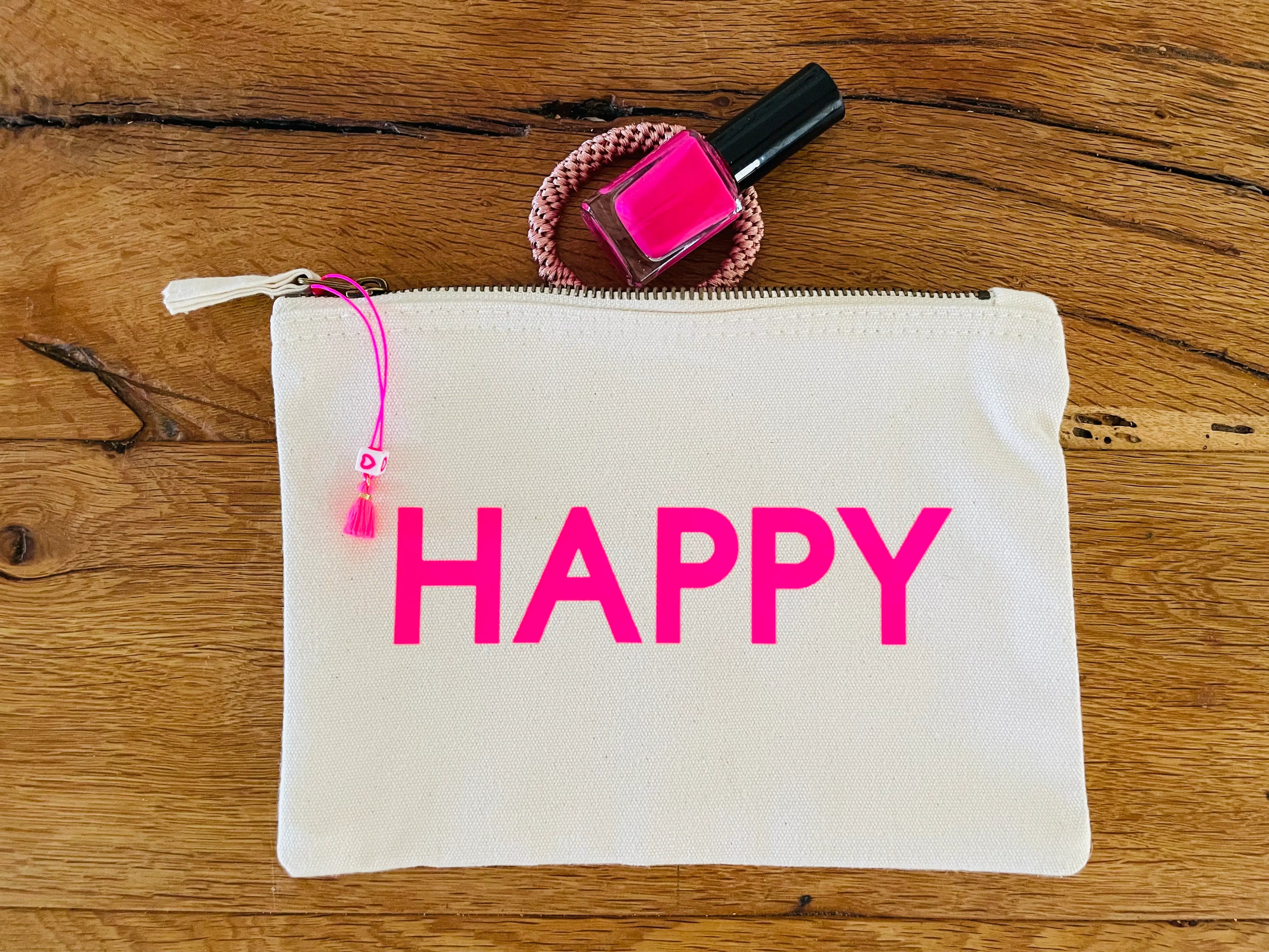 Baumwoll-Etui Happy
