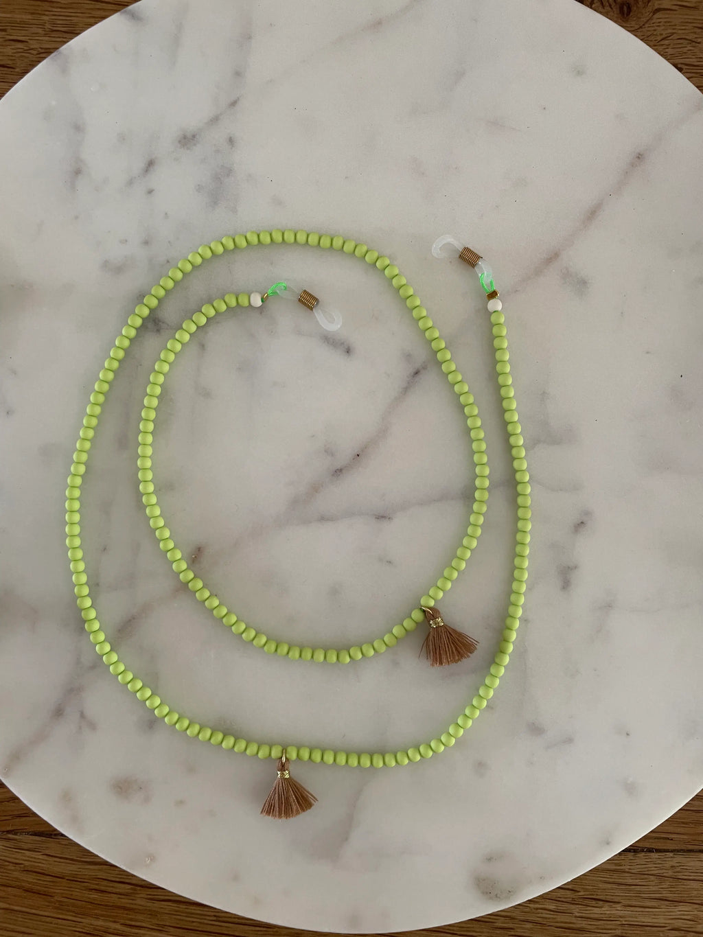 Brillenkette Limette