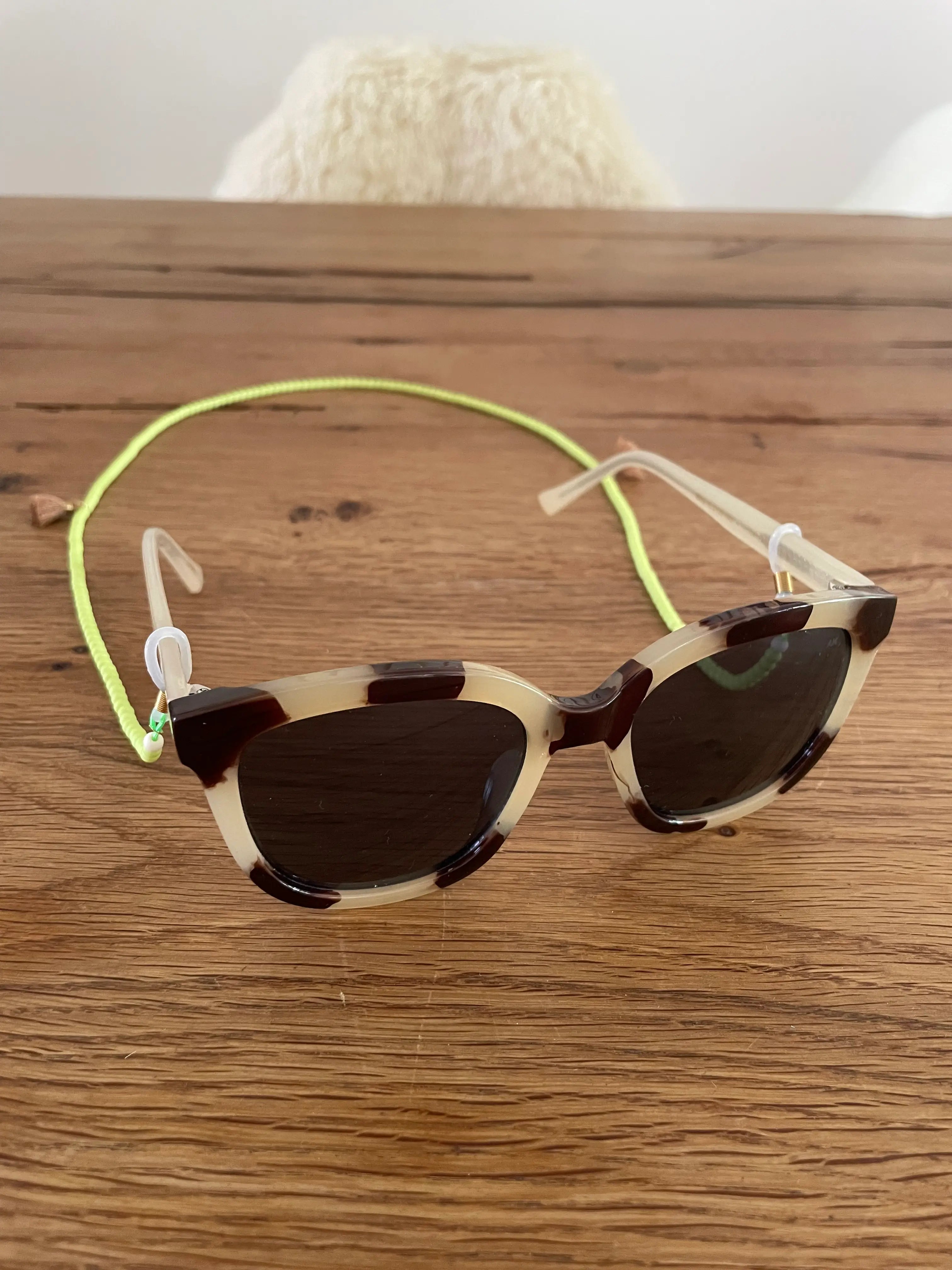 Brillenkette Limette