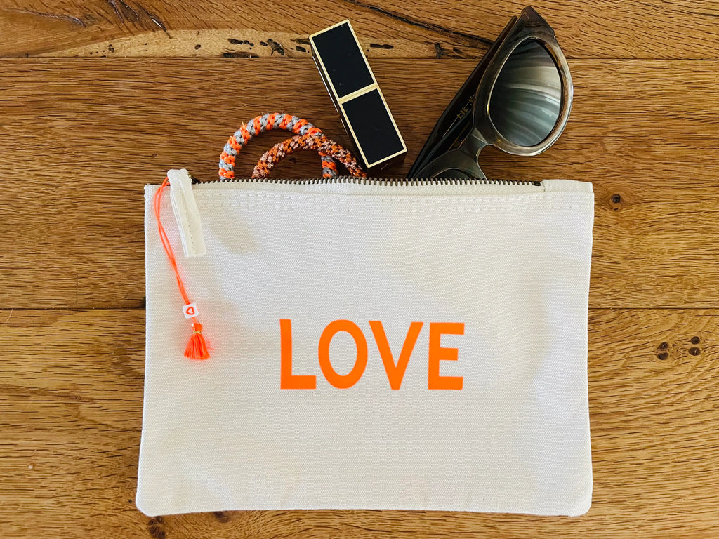 Baumwoll-Etui Love