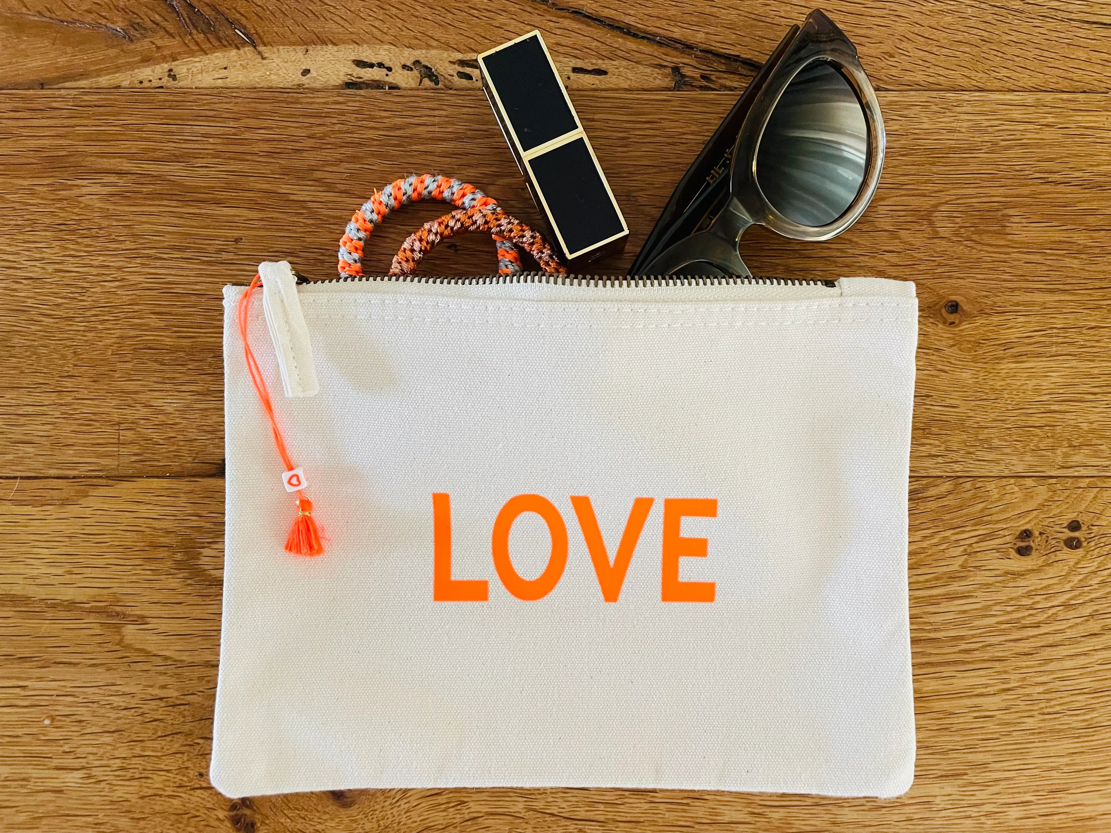 Baumwoll-Etui Love