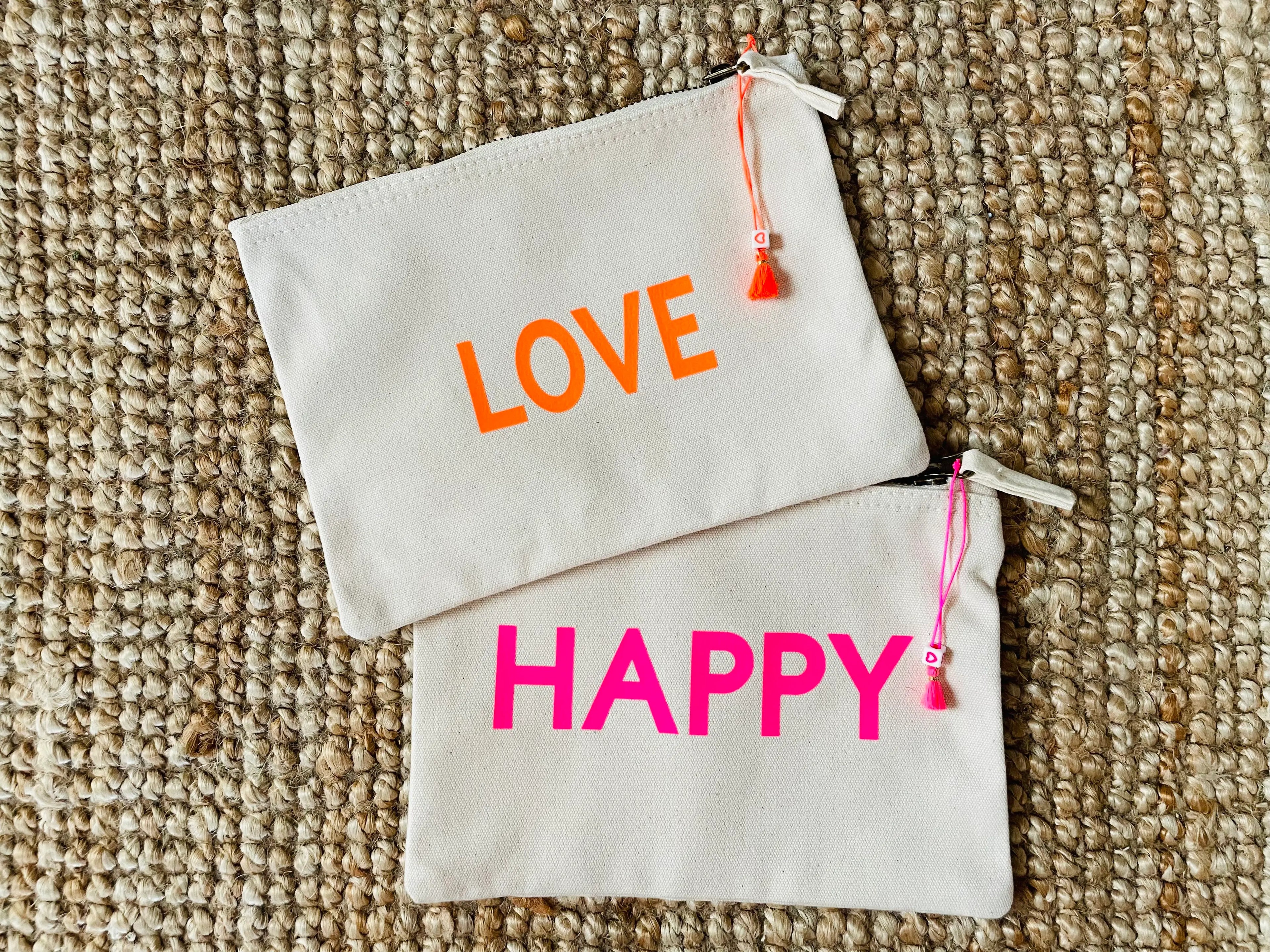 Baumwoll-Etui Happy